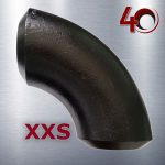 CODO 90° ACERO NEGRO CEDULA XXS ASTM A234 WPB - SOLDABLE