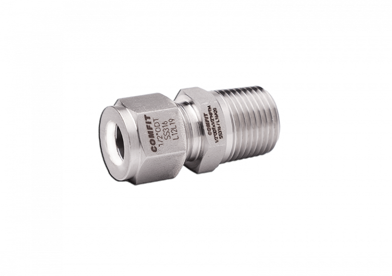 Parker Hannifin 1/2 In. OD Tube X MNPT Brass Connector