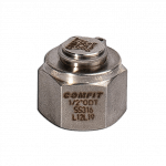 Conector Tapón de Tubing FT,1/2"ODT, SS316 - COMFIT P/N: 8CTPD