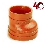4" x 3" Reductor ranurado excéntrico - Sistemas Contra Incendios