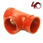 10" Tee ranurada - Sistemas Contra Incendios