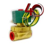 Válvula Solenoide 3/4" NC 110V A/C Latón (BR) Marca: ASCO / 8220G409
