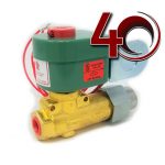 Válvula Solenoide 1/2" NC 220V A/C Latón (BR) Marca: ASCO / 8266D077V