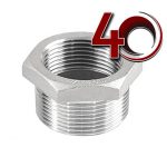 Bushing hexagonal roscado, 1 1/2" x 1/4", 150#, NPT